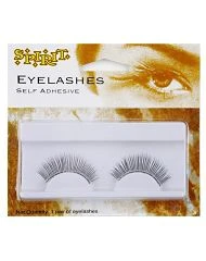 Spirit Halloween Black Rhinestone False Eyelashes