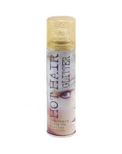 Spirit Halloween Glitter Gold Hairspray