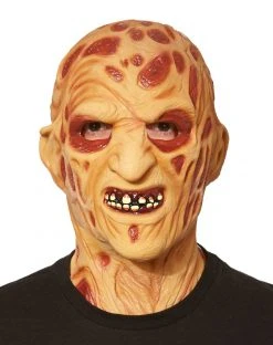 Spirit Halloween Vinyl Freddy Krueger Full Mask - A Nightmare on Elm Street