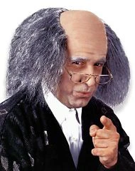 Spirit Halloween Bald Old Man Wig