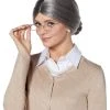 Spirit Halloween Gray Gramma Wig 2 Spirit Halloween Gray Gramma Wig -MELONHALLOW Sales 00694257 a