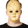 Spirit Halloween Creepy Baby Doll Half Mask -MELONHALLOW Sales 01036144 a