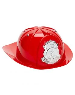 Spirit Halloween Red Fire Chief Helmet