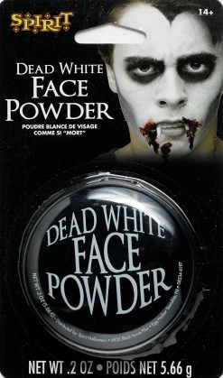 Spirit Halloween Dead White Face Powder Makeup