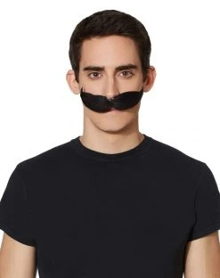 Spirit Halloween 6 Way Black Moustache 7 Spirit Halloween 6 Way Black Moustache -MELONHALLOW Sales 01155258 c