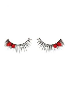 Spirit Halloween Red Bow False Eyelashes