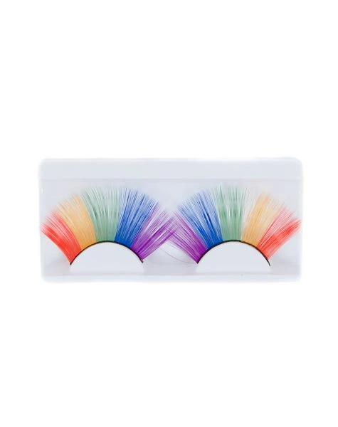 Spirit Halloween Pride Multicolor Fake Eyelashes 3 Spirit Halloween Pride Multicolor Fake Eyelashes