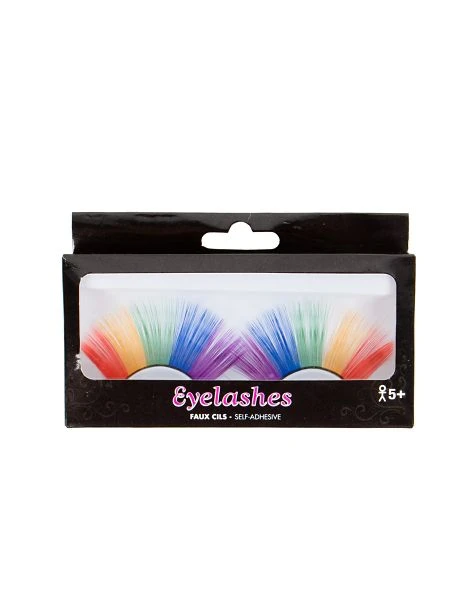 Spirit Halloween Pride Multicolor Fake Eyelashes 4 Spirit Halloween Pride Multicolor Fake Eyelashes - Image 2
