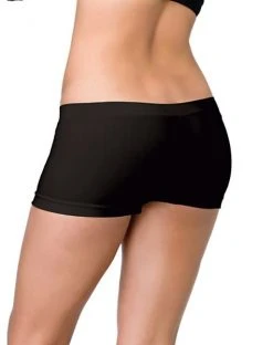 Spirit Halloween Seamless Boyshort Panties - Black -MELONHALLOW Sales 01189554 a