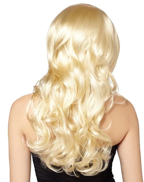 Spirit Halloween Blonde Sideswept Bombshell Wig 4 Spirit Halloween Blonde Sideswept Bombshell Wig - Image 2