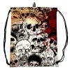 Spirit Halloween Zombie Skull Cinch Bag