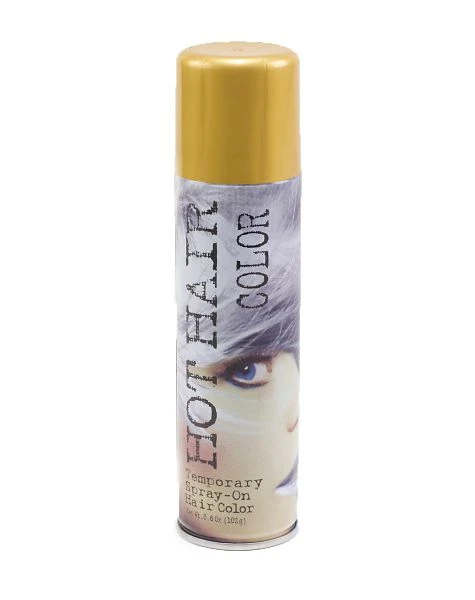 Spirit Halloween Metallic Gold Hairspray 3 Spirit Halloween Metallic Gold Hairspray