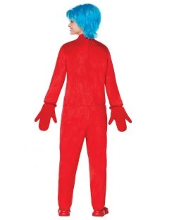 Spirit Halloween Adult Thing 1 and 2 One Piece Costume - Dr. Seuss 9 Spirit Halloween Adult Thing 1 and 2 One Piece Costume - Dr. Seuss -MELONHALLOW Sales 01253962 d