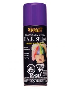 Spirit Halloween Purple Hairspray