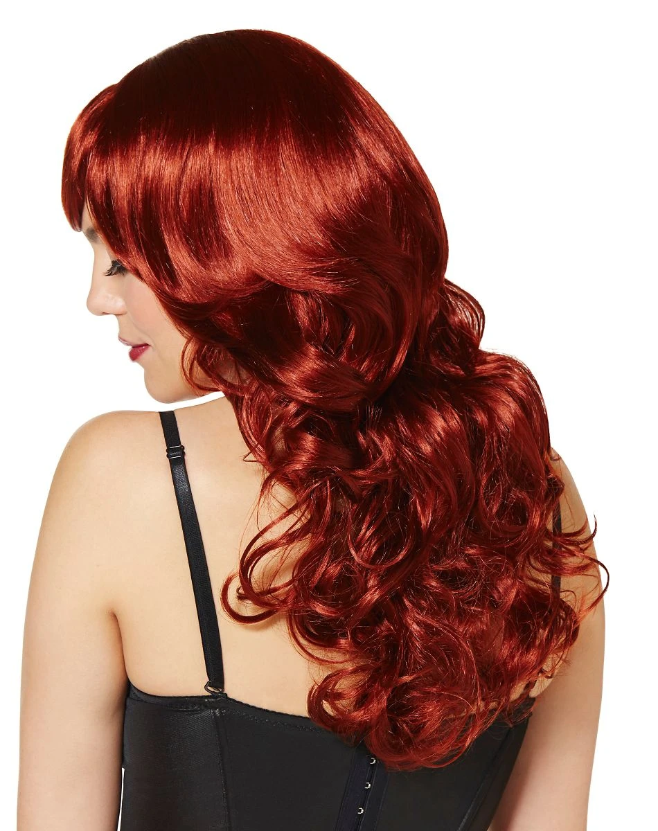 Spirit Halloween Auburn Bombshell Wig 4 Spirit Halloween Auburn Bombshell Wig - Image 2