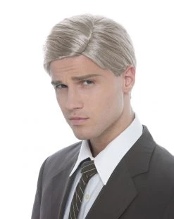 Spirit Halloween Comb Over Silver Fox Wig