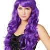 Spirit Halloween Purple Curls Wig 2 Spirit Halloween Purple Curls Wig -MELONHALLOW Sales 01261635 a