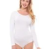 Spirit Halloween Long Sleeve White Bodysuit 2 Spirit Halloween Long Sleeve White Bodysuit -MELONHALLOW Sales 01263821 a