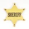 Spirit Halloween Western Sheriff Gold Badge -MELONHALLOW Sales 01272533 a