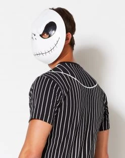 Spirit Halloween Jack Skellington Half Mask - The Nightmare Before Christmas 7 Spirit Halloween Jack Skellington Half Mask - The Nightmare Before Christmas -MELONHALLOW Sales 01278407 c
