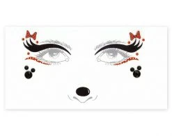Spirit Halloween Minnie Mouse Face Tattoo Decals - Disney