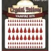 Spirit Halloween Vampire Bite Temporary Tattoos -MELONHALLOW Sales 01287135 a