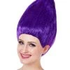 Spirit Halloween Purple Pointed Wig 1 Spirit Halloween Purple Pointed Wig -MELONHALLOW Sales 01297266 a