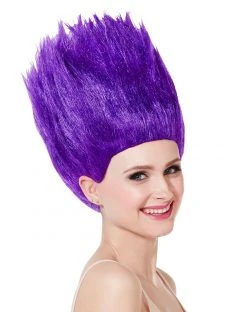 Spirit Halloween Purple Pointed Wig 8 Spirit Halloween Purple Pointed Wig -MELONHALLOW Sales 01297266 c