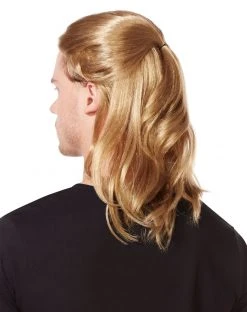 Spirit Halloween Blonde God Wig -MELONHALLOW Sales 01297506 b
