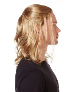 Spirit Halloween Blonde God Wig -MELONHALLOW Sales 01297506 c