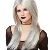 Spirit Halloween Gray Fashion Wig -MELONHALLOW Sales 01297555 a