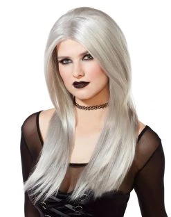 Spirit Halloween Gray Fashion Wig