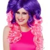 Spirit Halloween Pink and Purple Wig 2 Spirit Halloween Pink and Purple Wig -MELONHALLOW Sales 01297589 a