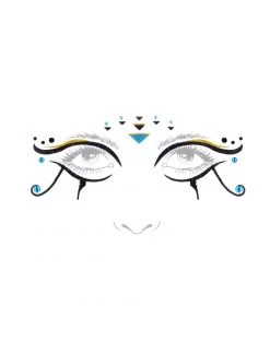 Spirit Halloween Egyptian Cleo Face Decal