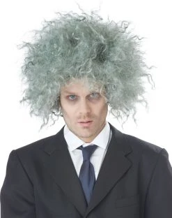 Spirit Halloween Curly Gray Zombie Wig