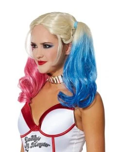 Spirit Halloween Harley Quinn Wig - Suicide Squad -MELONHALLOW Sales 01320514 c
