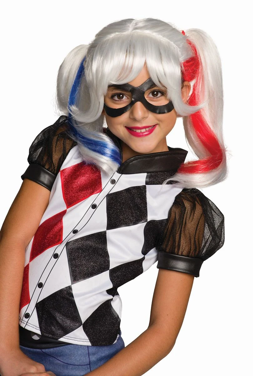 Spirit Halloween Kids Harley Quinn Wig - DC Girls 3 Spirit Halloween Kids Harley Quinn Wig - DC Girls