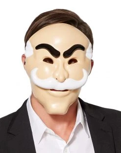 Spirit Halloween Adult Mr. Robot Half Mask – Mr. Robot