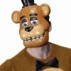 Spirit Halloween Freddy Fazbear Half Mask - Five Nights at Freddy's 1 Spirit Halloween Freddy Fazbear Half Mask - Five Nights at Freddy's -MELONHALLOW Sales 01326057 a
