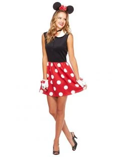 Spirit Halloween Adult Minnie Mouse Dress Costume - Disney
