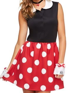 Spirit Halloween Adult Minnie Mouse Dress Costume - Disney 8 Spirit Halloween Adult Minnie Mouse Dress Costume - Disney -MELONHALLOW Sales 01327394 c