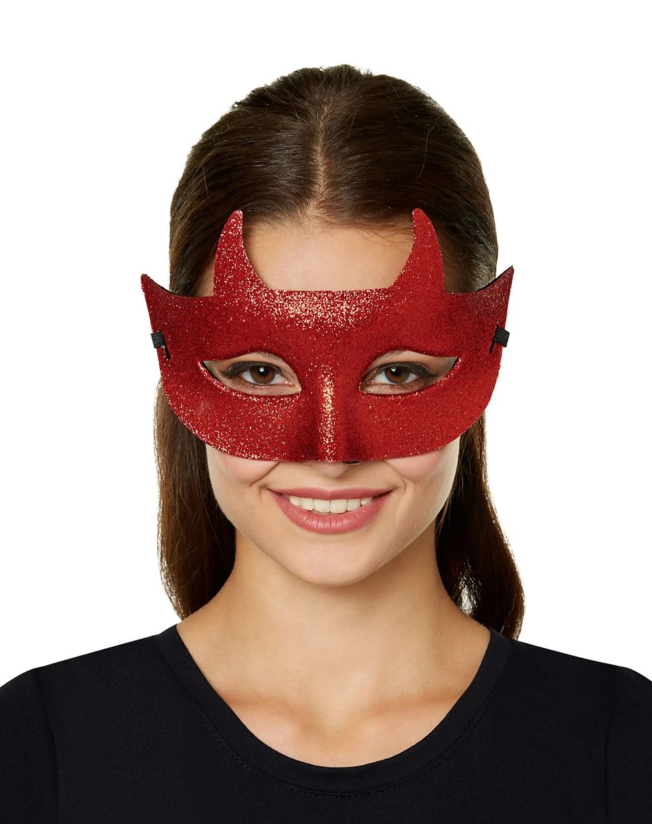 Spirit Halloween Red Devil Half Mask 3 Spirit Halloween Red Devil Half Mask