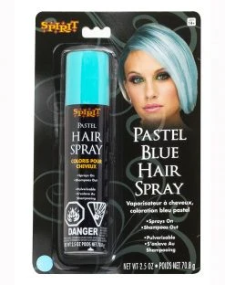 Spirit Halloween Pastel Blue Hairspray