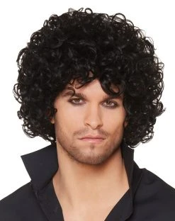 Spirit Halloween Curly Haired Singer Wig