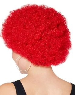 Spirit Halloween Red Curly Wig 9 Spirit Halloween Red Curly Wig -MELONHALLOW Sales 01340272 d