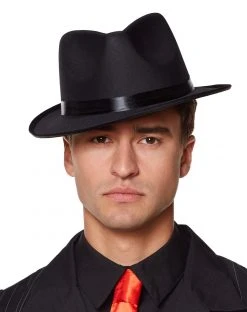 Spirit Halloween Black Fedora