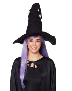 Spirit Halloween Black Witches Hat -MELONHALLOW Sales 01340686 e