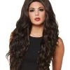 Spirit Halloween Brunette Fashion Wig 1 Spirit Halloween Brunette Fashion Wig -MELONHALLOW Sales 01341122 a