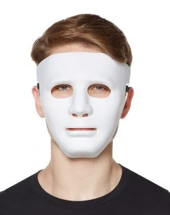 Spirit Halloween Adult White Mask