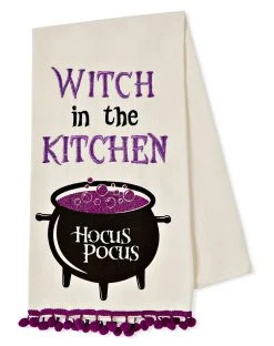 Spirit Halloween Witch Kitchen Hocus Pocus Dish Towel - Hocus Pocus
